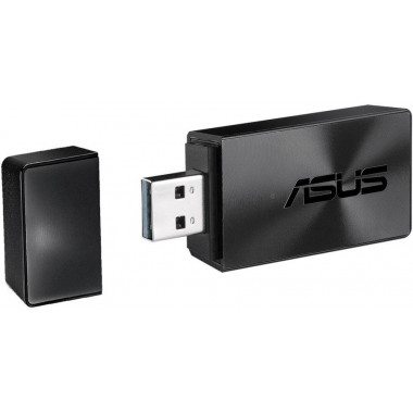 Сетевой адаптер WiFi Asus USB-AC54 B1 AC1300 USB 3.1 (ант.внутр.) 2ант.