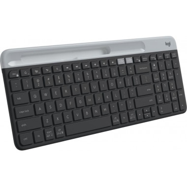 Клавиатура Logitech K580 черный/серый USB беспроводная BT/Radio