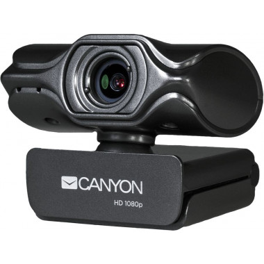 Камера Web Canyon CNS-CWC6N черный 3.2Mpix (2560x1440) USB2.0 с микрофоном для ноутбука