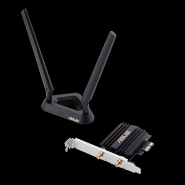 Сетевой адаптер WiFi + Bluetooth Asus PCE-AX58BT AX3000 PCI Express (ант.внеш.съем) 2ант.