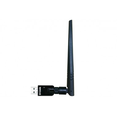 Сетевой адаптер WiFi D-Link DWA-172/RU/B1A AC600 USB 2.0 (ант.внеш.съем) 1ант.
