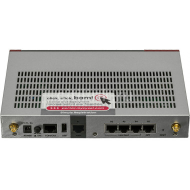 Сетевой экран Zyxel USG40W (USG40W-RU0102F) N300 10/100/1000BASE-TX компл.:набор подписок на 1 год AS/AV/CF/IDP