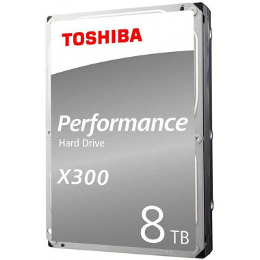 Жесткий диск Toshiba SATA-III 8Tb HDWR180UZSVA X300 (7200rpm) 256Mb 3.5