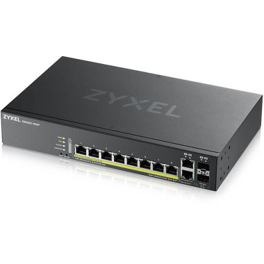 Коммутатор Zyxel GS2220-10HP-EU0101F 8G 8PoE+ 180W управляемый