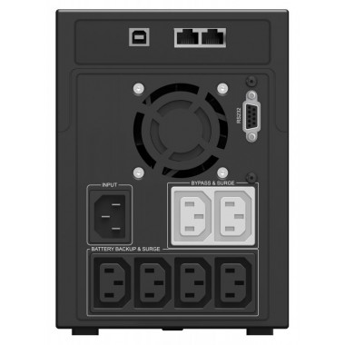ИБП Ippon Smart Power Pro II 1600 (960Вт, 1600ВА, черный)