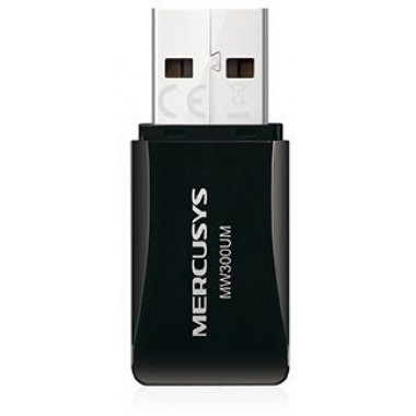 Сетевой адаптер WiFi Mercusys MW300UM USB 2.0