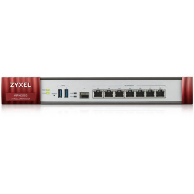 Сетевой экран Zyxel ZyWALL VPN 300 (VPN300-RU0101F) 10/100/1000BASE-TX/SFP серебристый