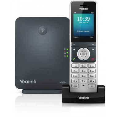 Телефон SIP Yealink W60P серый