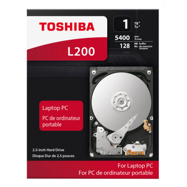 Жесткий диск Toshiba SATA-III 1Tb HDWL110EZSTA L200 Slim (5400rpm) 128Mb 2.5