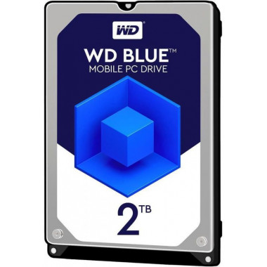 Жесткий диск WD Original SATA-III 2Tb WD20SPZX Blue (5400rpm) 128Mb 2.5
