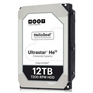 Жесткий диск WD Original SAS 3.0 12Tb 0F29532 HUH721212AL5204 Ultrastar DC HC520 (7200rpm) 256Mb 3.5