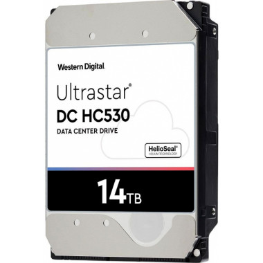 Жесткий диск WD Original SATA-III 14Tb 0F31284 WUH721414ALE6L4 Ultrastar DC HC530 (7200rpm) 512Mb 3.5
