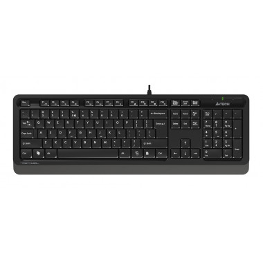 Клавиатура A4 Fstyler FK10 черный/серый USB
