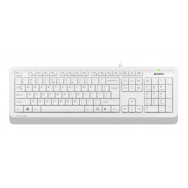Клавиатура A4 Fstyler FK10 белый/серый USB