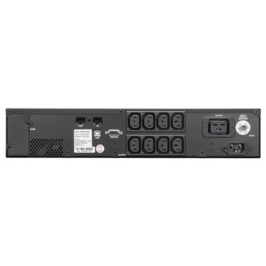 ИБП Powercom Smart King Pro+ SPR-1000 LCD (800Вт, 1000ВА, черный)