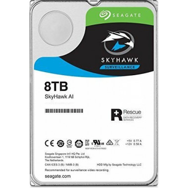 Жесткий диск Seagate Original SATA-III 8Tb ST8000VE000 SkyHawkAI (7200rpm) 256Mb 3.5