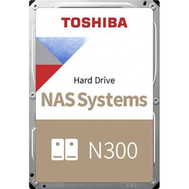Жесткий диск Toshiba SATA-III 6Tb HDWG160EZSTA NAS N300 (7200rpm) 256Mb 3.5