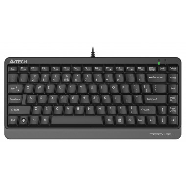 Клавиатура A4Tech Fstyler FKS11 черный/серый USB