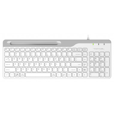 Клавиатура A4Tech Fstyler FK25 белый USB slim