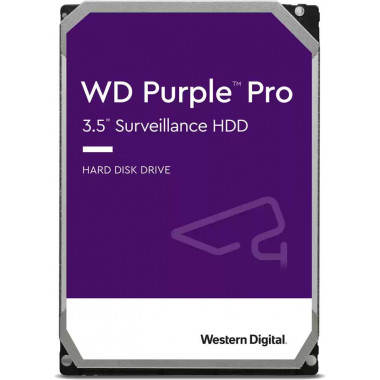 Жесткий диск WD Original SATA-III 12Tb WD121PURP Video Purple Pro (7200rpm) 256Mb 3.5