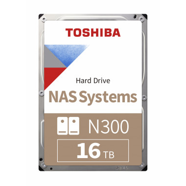 Жесткий диск Toshiba SATA-III 16Tb HDWG31GUZSVA NAS N300 (7200rpm) 512Mb 3.5