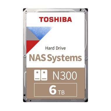 Жесткий диск Toshiba SATA-III 6Tb HDWG460UZSVA NAS N300 (7200rpm) 256Mb 3.5