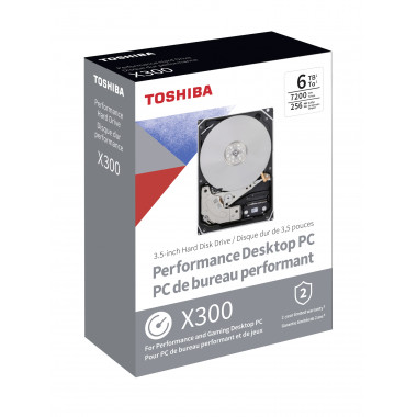 Жесткий диск Toshiba SATA-III 8Tb HDWR480EZSTA X300 (7200rpm) 256Mb 3.5