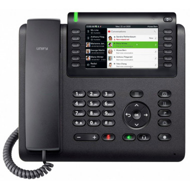 Телефон SIP Unify OpenScape Desk Phone CP700X черный (L30250-F600-C439)