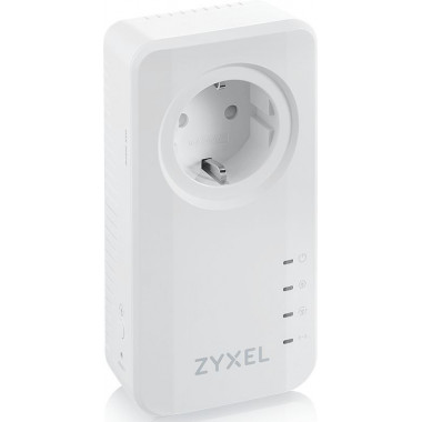 Сетевой адаптер Powerline Zyxel PLA6457 PLA6457-EU0201F AV2400 Gigabit Ethernet