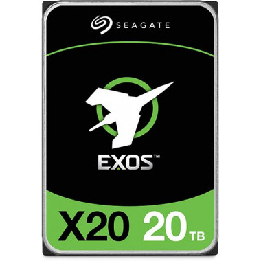 Жесткий диск Seagate Original SATA-III 20Tb ST20000NM007D Exos X20 512E (7200rpm) 256Mb 3.5