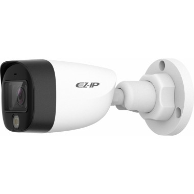 Камера видеонаблюдения аналоговая Dahua EZ-HAC-B6B20P-LED-0280B 2.8-2.8мм HD-CVI цв. корп.:белый