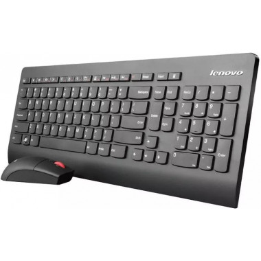 Клавиатура + мышь Lenovo Combo 510 клав:черный мышь:черный USB беспроводная