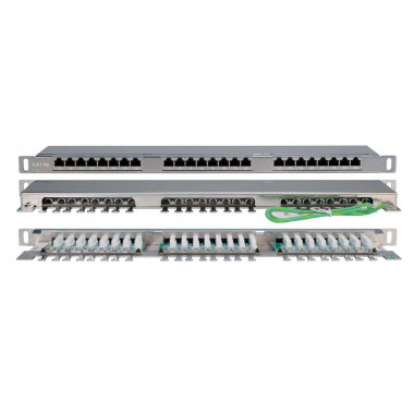 Патч-панель Hyperline PPHD-19-24-8P8C-C5E-SH-110D 19
