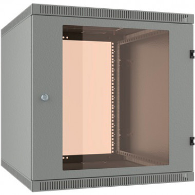 Шкаф коммутационный C3 Solutions WALLBOX LIGHT 6-63 G (NT176960) настенный 6U 600x350мм пер.дв.стекл несъемн.бок.пан. направл.под закл.гайки 40кг серый 300мм 13кг 340мм IP20 сталь