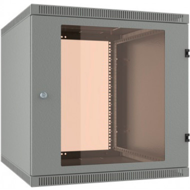 Шкаф коммутационный C3 Solutions WALLBOX LIGHT 9-65 G (NT176968) настенный 9U 600x520мм пер.дв.стекл несъемн.бок.пан. направл.под закл.гайки 40кг серый 470мм 19.5кг 475мм IP20 сталь