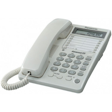 Телефон проводной Panasonic KX-TS2362RUW белый