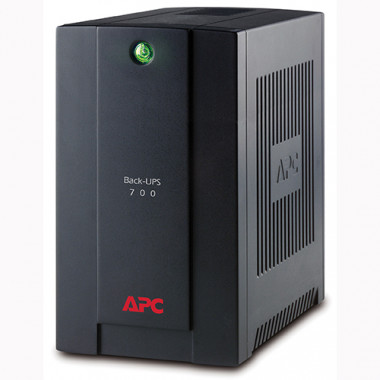 ИБП APC Back-UPS BX700UI 390Вт 700ВА черный