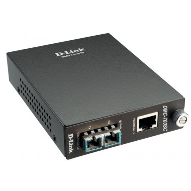 Конвертер D-Link DMC-700SC/B9A 1000BASE-T to 1000BASE-SX Gigabit Ethernet