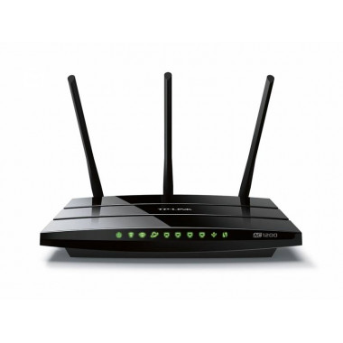 Роутер беспроводной TP-Link Archer C1200 AC1200 10/100/1000BASE-TX/4G ready черный