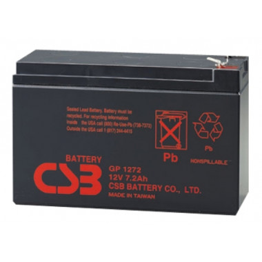 Батарея для ИБП CSB GP1272F2 (28W, 12В, 7.2Ач)