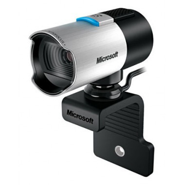 Камера Web Microsoft LifeCam Studio серебристый USB2.0 с микрофоном