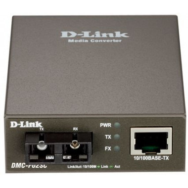 Медиаконвертер D-Link DMC-F02SC DMC-F02SC/A1A 10BASE-T/100BASE-TX Fast Eth SC MultiMode 2km