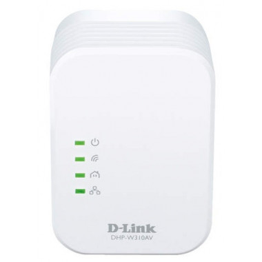 Сетевой адаптер HomePlug AV/WiFi D-Link DHP-W310AV Ethernet