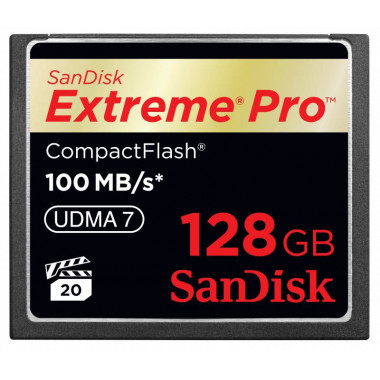 Флеш карта CF 128Gb Sandisk SDCFXPS-128G-X46 Extreme Pro