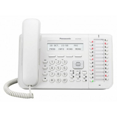 Системный телефон Panasonic KX-DT543RU белый