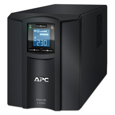 ИБП APC Smart-UPS C SMC2000I 1300Вт 2000ВА черный