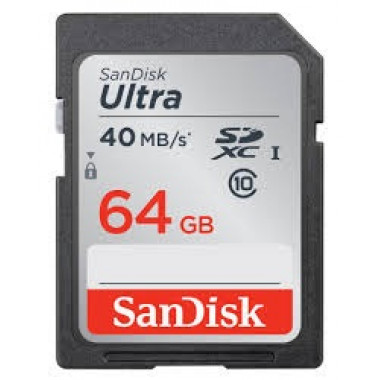 Флеш карта SDXC 64Gb Class10 Sandisk SDSDUN-064G-G46