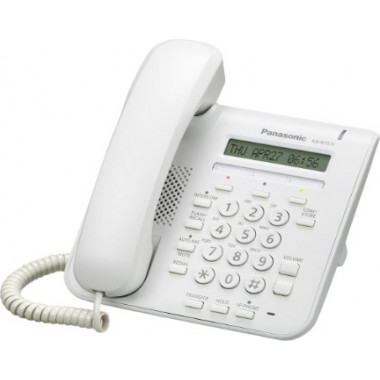 Телефон IP Panasonic KX-NT511ARUW белый